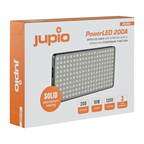 Jupio PowerLED 200 con Powerbank Aluminium Integrato