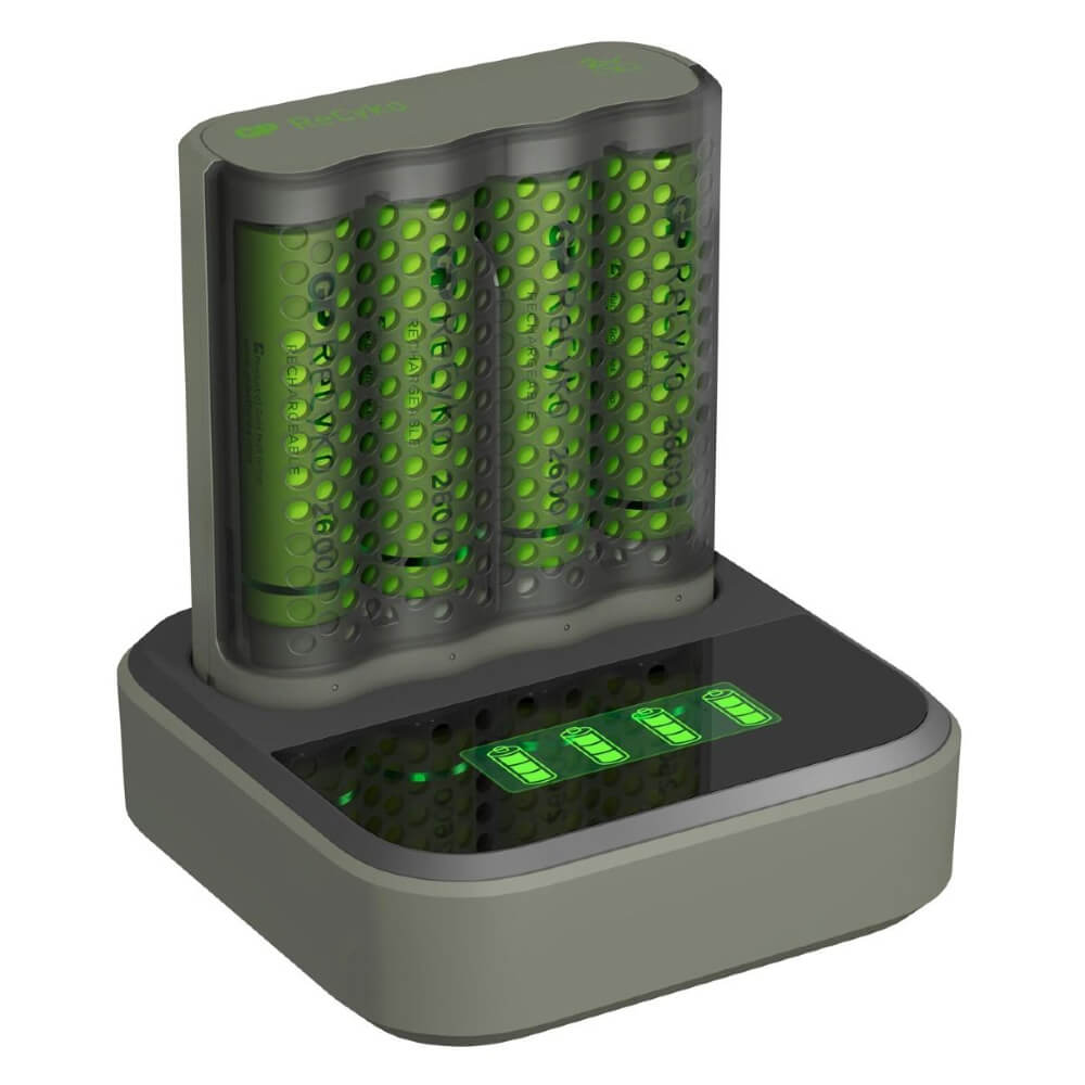 GP M451 + 4x ReCyko AA 2600mAh + docking station