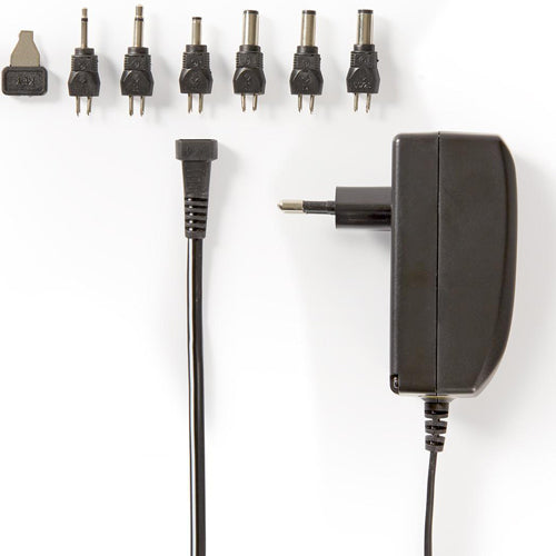 Nedis universele stroomadapter 9.0-24V DC, 1.0-1.5A, 24W