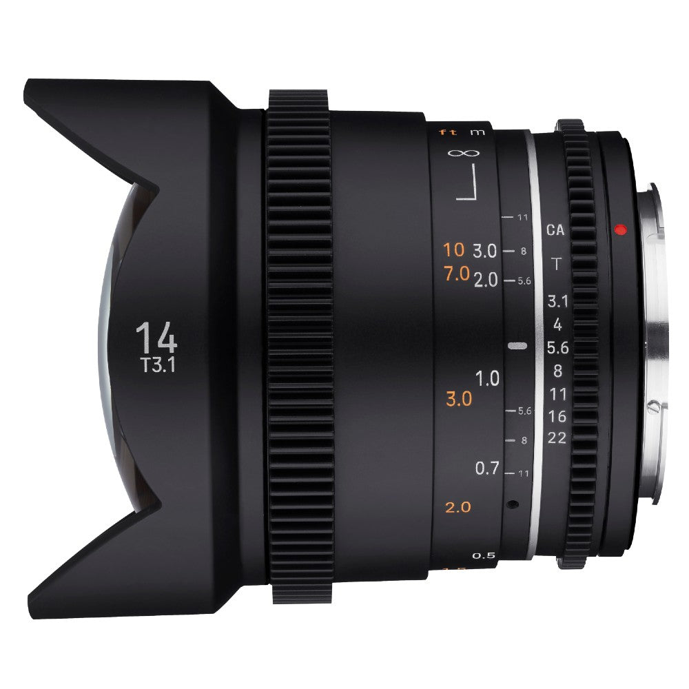 Samyang 14mm T3.1 VDSLR MK2 MFT