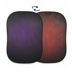 Manfrotto Vintage folding backdrop 150x210cm aubergine/ crimson