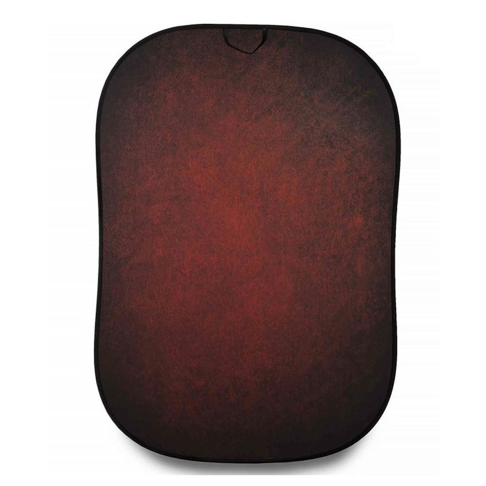 Manfrotto Vintage folding backdrop 150x210cm aubergine/ crimson