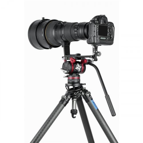Leofoto Summit 100mm Base livellante + Piattaforma lunga con gancio