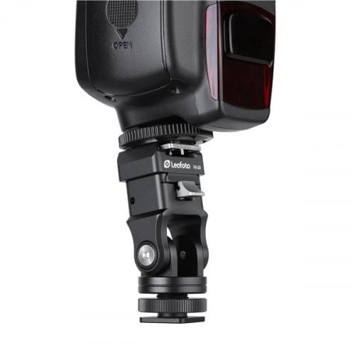 Leofoto FA-15+FA-10 Cold shoe mount with head for FA-10