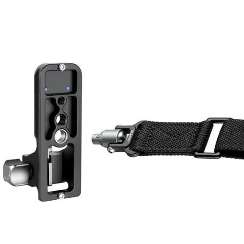 Leofoto SF-01 Piede per obiettivo per Sony Arca-Swiss con QD