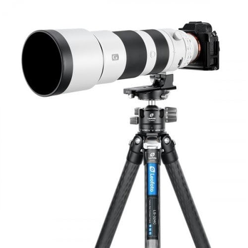 Leofoto SF-01 Piede per obiettivo per Sony Arca-Swiss con QD