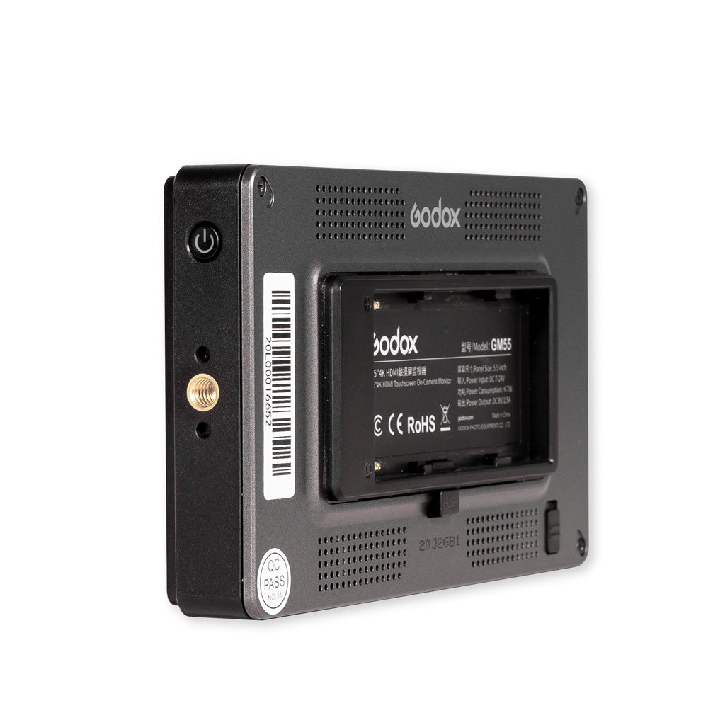Godox GM55 4K HDMI Touchscreen 5.5" On-fotocamera Monitor