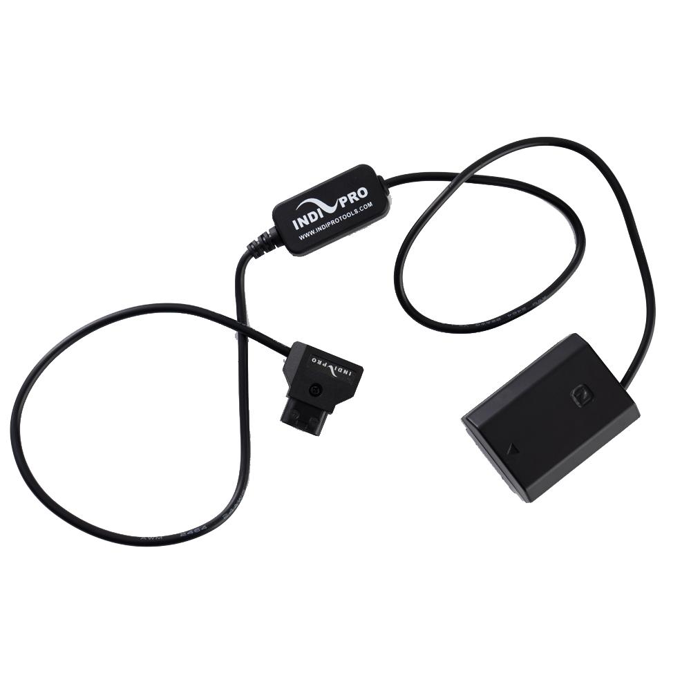 Cavo per batteria fittizia da IndiPro D-Tap a Sony NP-FZ100 (30")