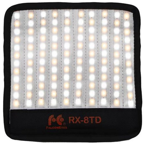 Falcon Eyes Flexibel Bi-Color LED Paneel RX-8TD incl...... Softbox Batteria e