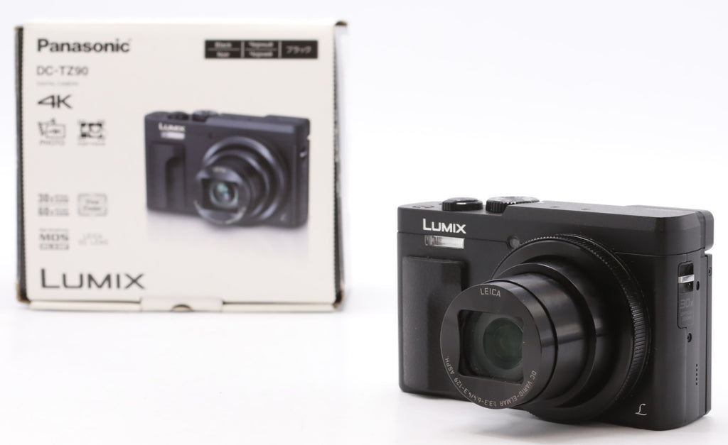 Panasonic Lumix DC-TZ90 zwart  SN:ws7ka001657 (12 mnd gar) (8) occasion