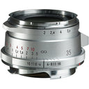 Voigtländer Ultron 35mm F/2 ASPH Type II Leica M Attacco argento