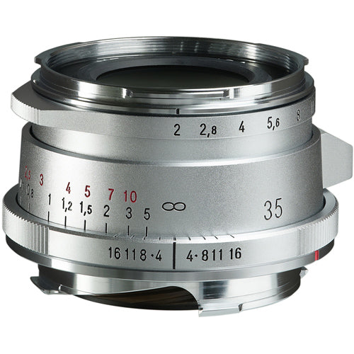 Voigtländer Ultron 35mm F/2 ASPH Type II Leica M Attacco argento