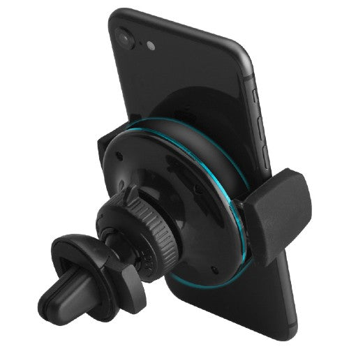 SBS Wireless Morsetto circular phone Car Supporto Qi caricabatterie 10W