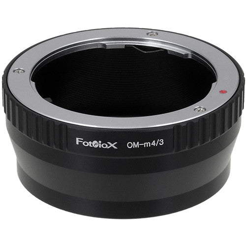 Fotodiox Lens Mount adapter - Olympus Zuiko (OM) 35mm SLR Lens to Micro Four Thirds (MFT, M4/3) Mount Mirrorless Camera Body