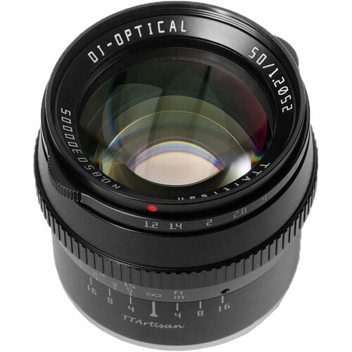 TTArtisan APS-C 50mm f/1.2 Sony E mount Black