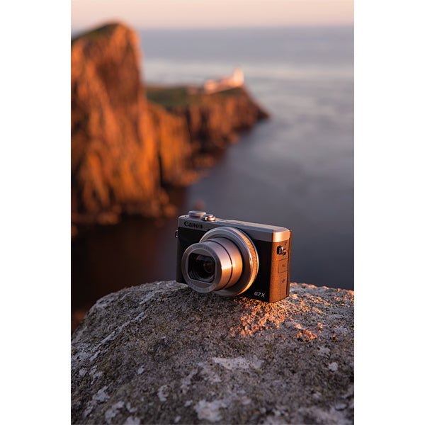 Canon PowerShot G7X Mark III Social Media Kit - Silver
