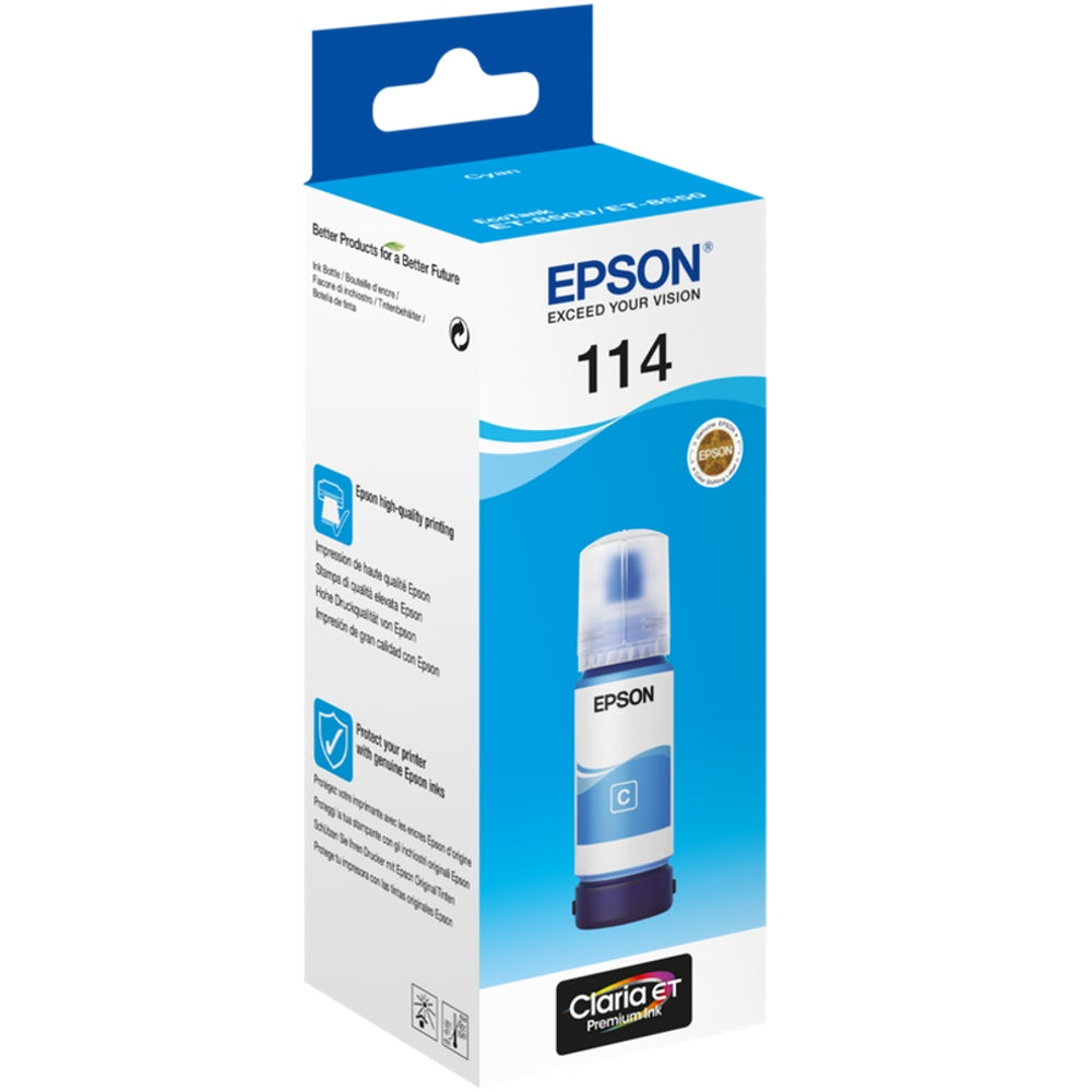 Epson 114 EcoTank Ciana Flacone di inchiostro