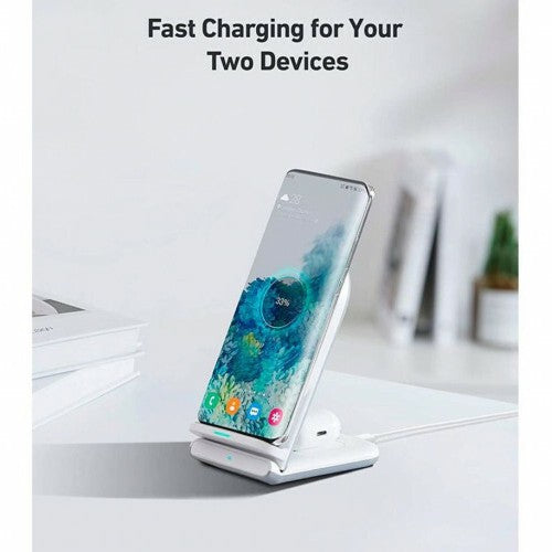 Aukey Aircore 2-in-1 Supporto di ricarica wireless con