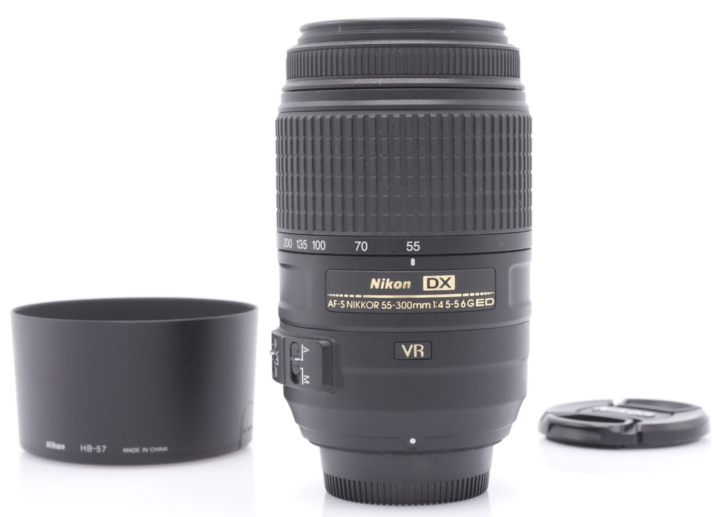 Nikon AF-S 55-300mm F/4.5-5.6G ED VR DX SN:3368719 (12 mnd gar) (8) occasion