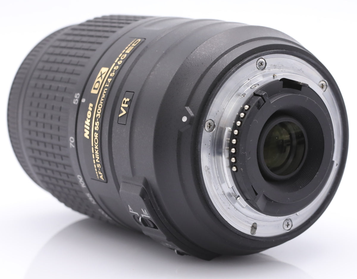Nikon AF-S 55-300mm F/4.5-5.6G ED VR DX SN:3368719 (12 mnd gar) (8) occasion