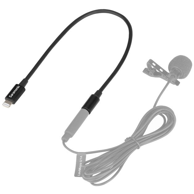 Saramonic SR-C2000 3.5mm TRS to Lightning Adapter Cable (20cm)