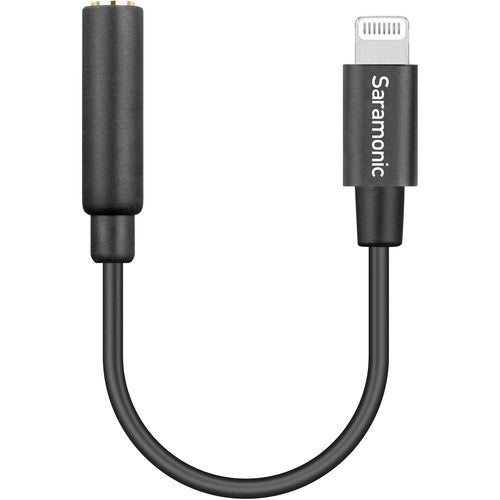Saramonic SR-C2002 3.5mm TRRS to Lightning Adapter Cable (6cm)