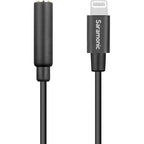 Saramonic SR-C2002 3.5mm TRRS to Lightning Adapter Cable (6cm)