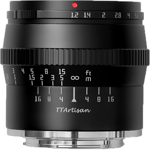 TTArtisan APS-C 50mm f/1.2 Fuji X mount Black