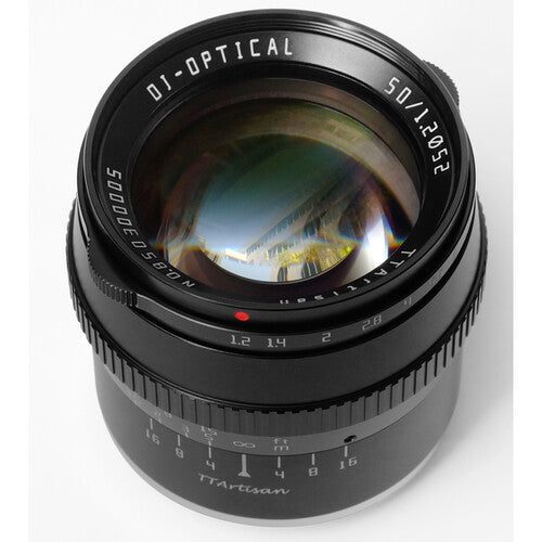 TTArtisan APS-C 50mm f/1.2 Fuji X mount Black
