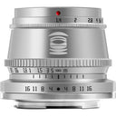 TTArtisan 35mm f/1.4 Fuji FX Attacco Argento