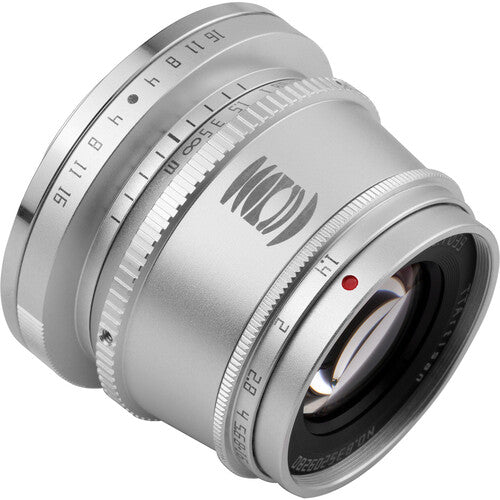 TTArtisan 35mm f/1.4 Fuji FX Attacco Argento