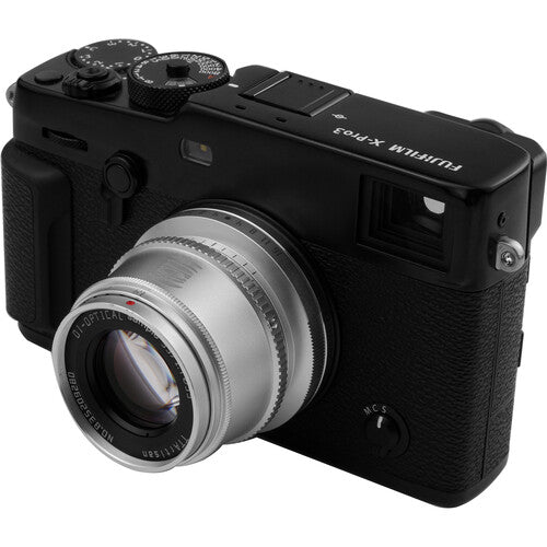 TTArtisan 35mm f/1.4 Fuji FX Attacco Argento