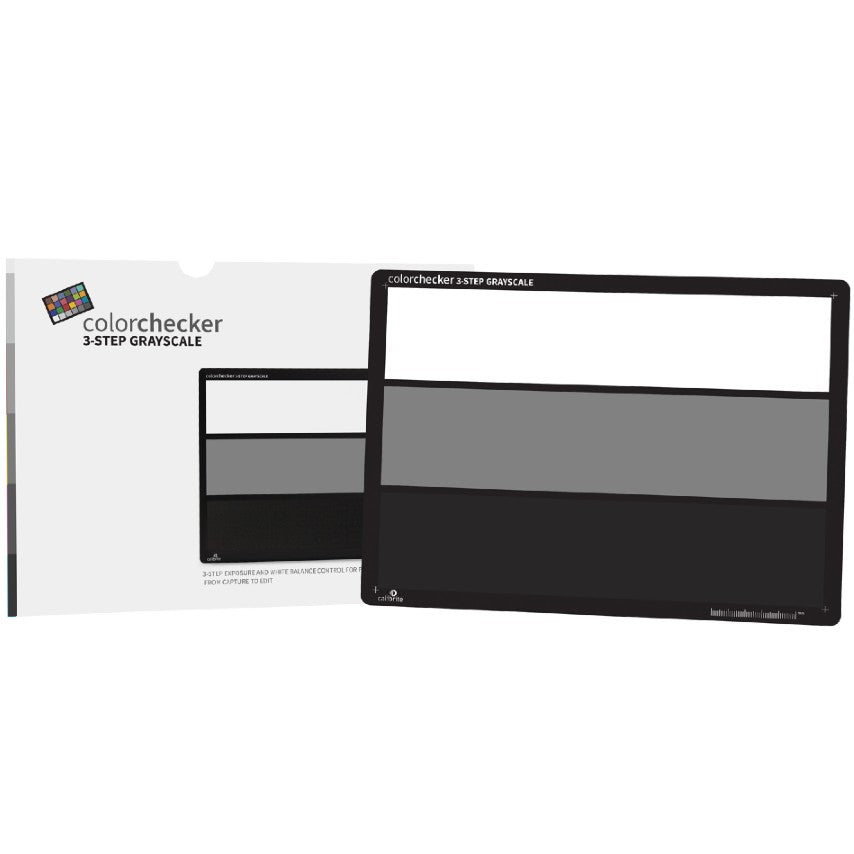 Calibrite ColorChecker 3-Step Grayscale
