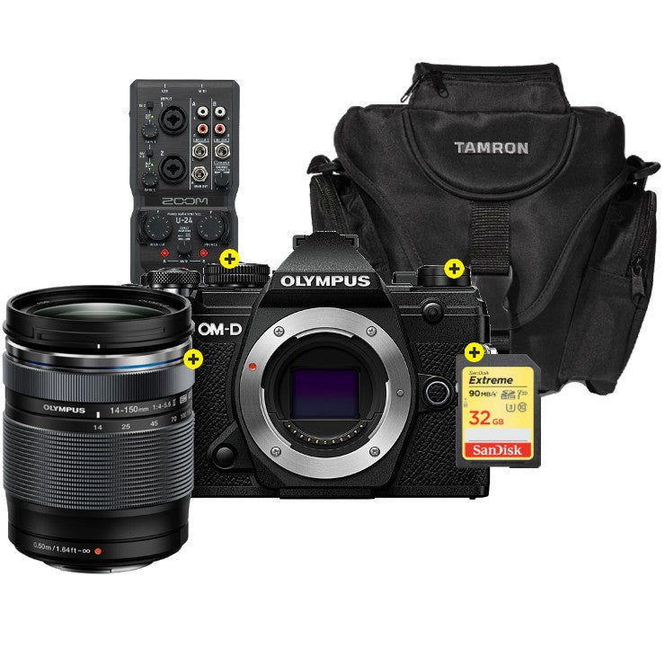 Olympus OM-D E-M5 Mark III black + 14-150mm F4.0-5.6 Starter Kit