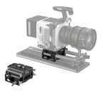 Piastra di base leggera SmallRig con doppio morsetto per asta da 15mm (versione in lega di magnesio)