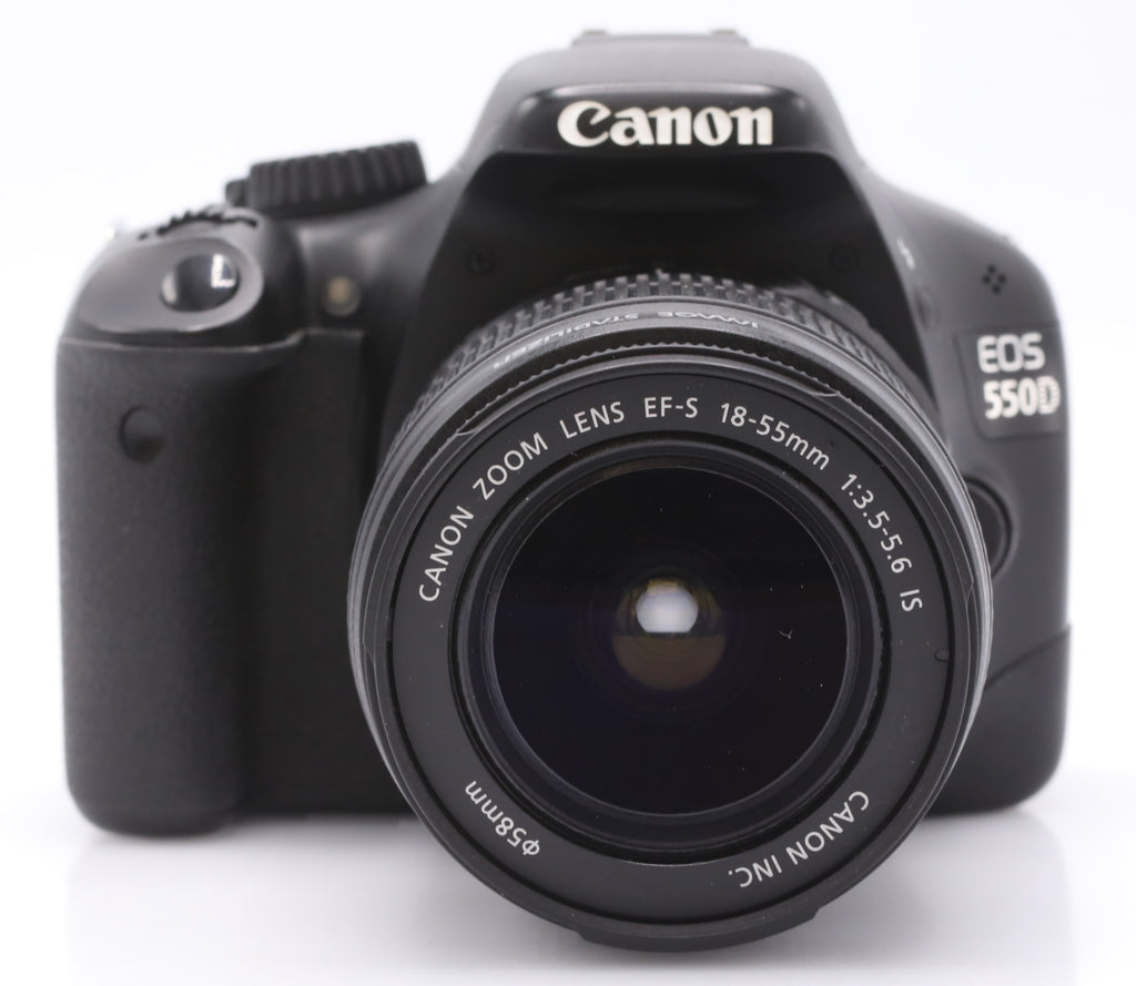 Canon EOS 550D body + EF-S 18-55mm F/3.5-5.6 IS occasion