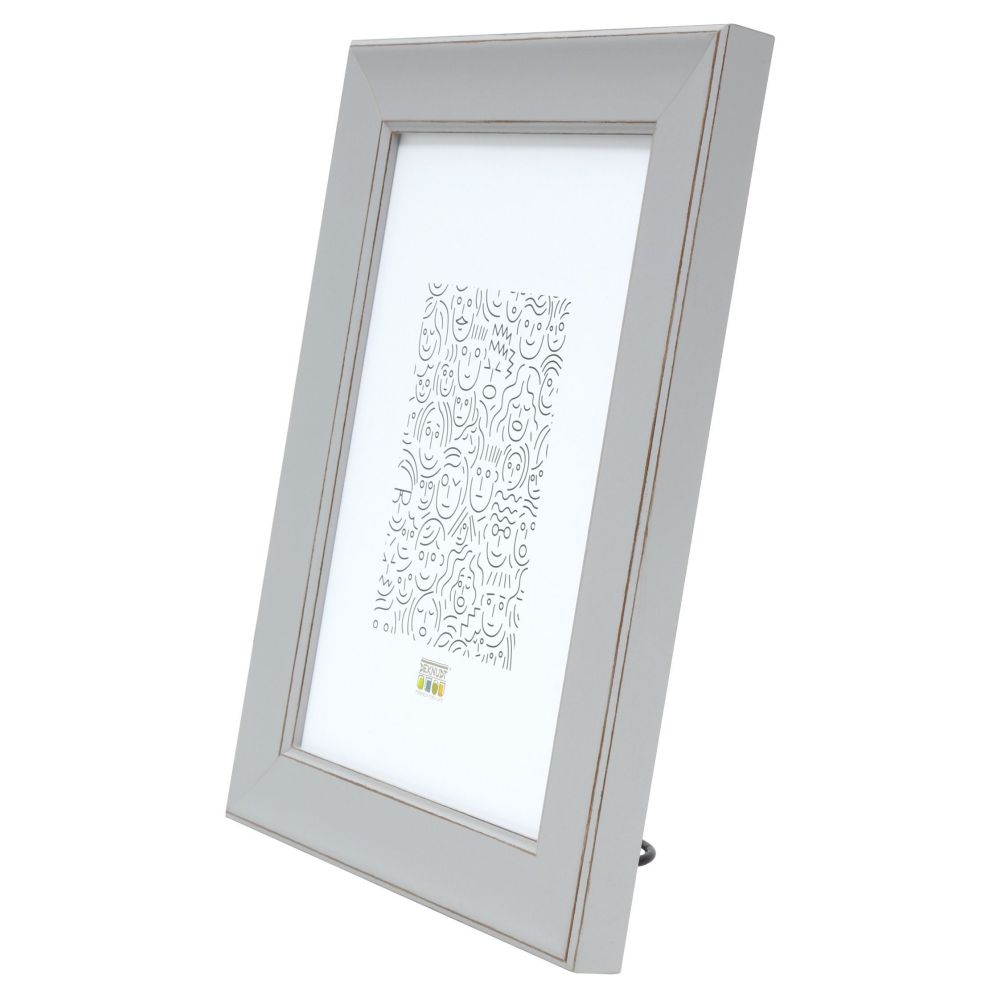 Deknudt Photo frame painted in light grey 10x15 S45YF9