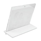 Deknudt Transparent photo frame 5.4mm thick with white stand 13x18 S58SD1