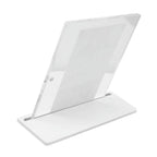 Deknudt Transparent photo frame 5.4mm thick with white stand 13x18 S58SD1