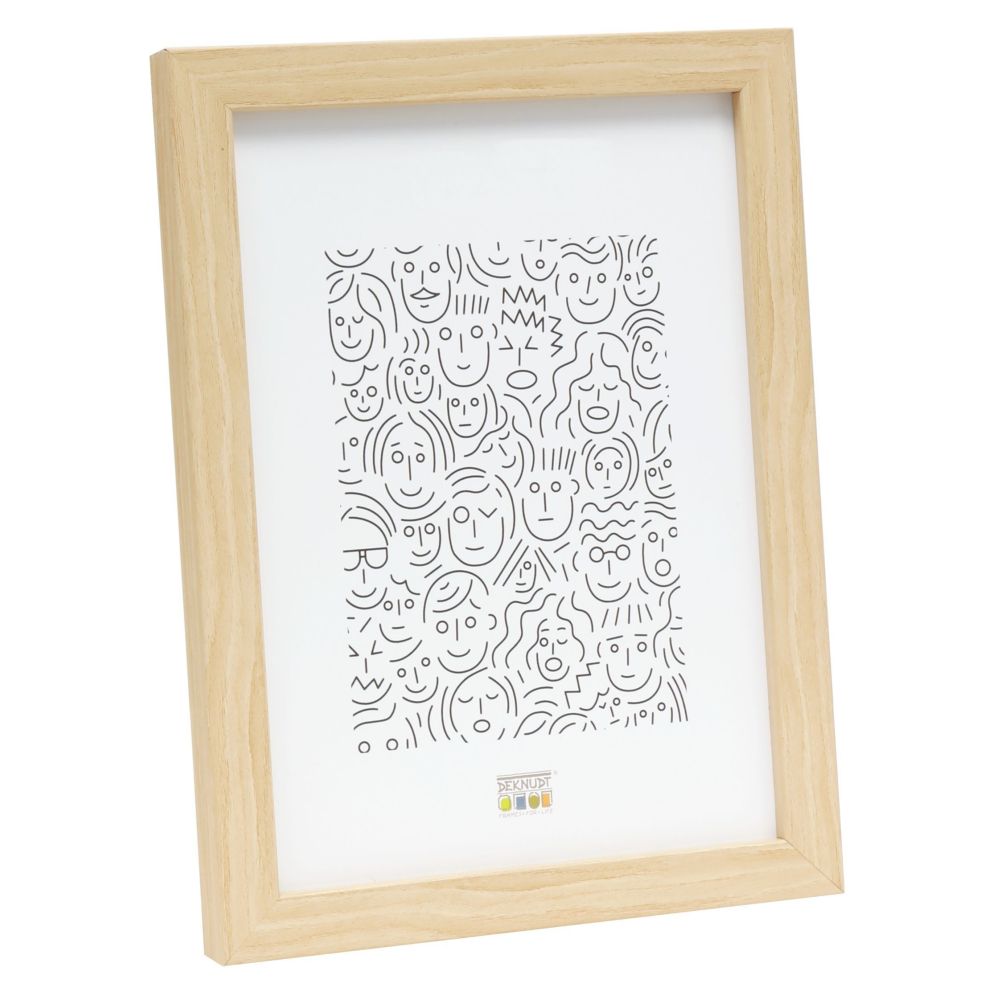 Deknudt Cornice stretta in legno naturale 15x20 S43AH1