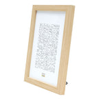 Deknudt Cornice stretta in legno naturale 15x20 S43AH1