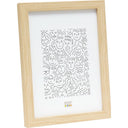Deknudt Cornice stretta in legno naturale 18x24