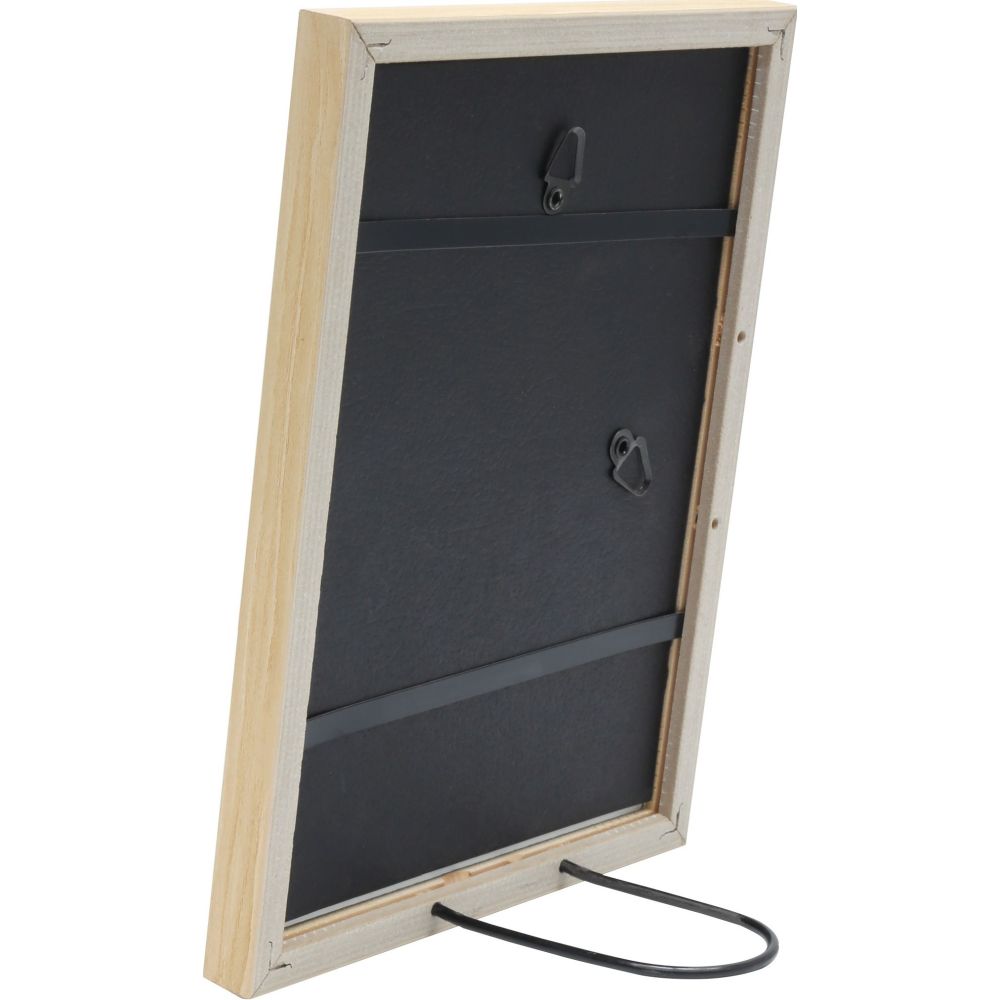 Deknudt Cornice stretta in legno naturale 18x24