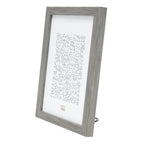 Deknudt Cornice stretta in legno grigio 18x24 S43AH7