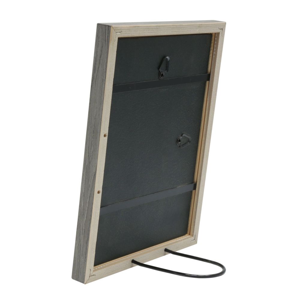 Deknudt Cornice stretta in legno grigio 18x24 S43AH7