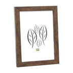 Deknudt Narrow frame in brown wood color 20x20 S43AH3