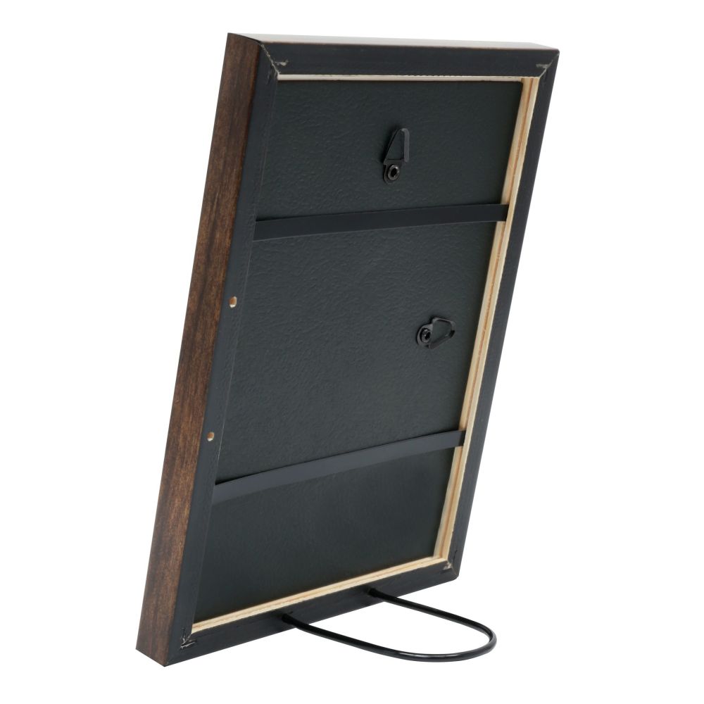 Deknudt Narrow frame in brown wood color 20x20 S43AH3