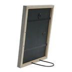 Deknudt Cornice stretta in legno grigio 20x20 S43AH7