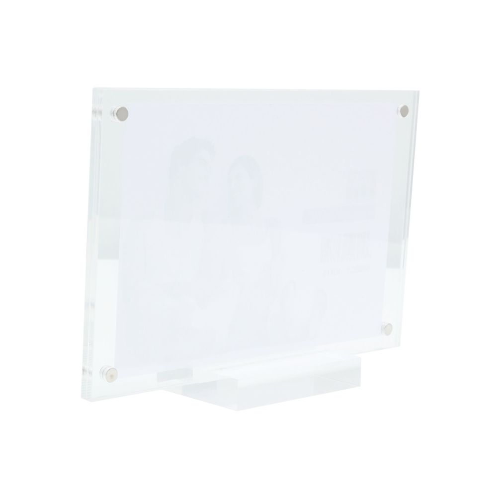 Deknudt Portafoto magnetico e trasparente spessore 6mm con base 20x20 S58SC1