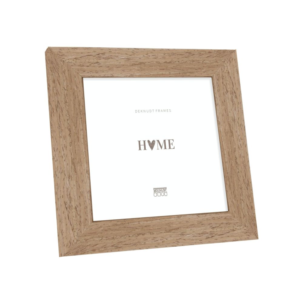 Deknudt Portafoto con impiallacciatura in vero legno color grigio 20x30 S46BH3